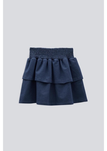 (Kids Girl) Volanlı Kısa Etek