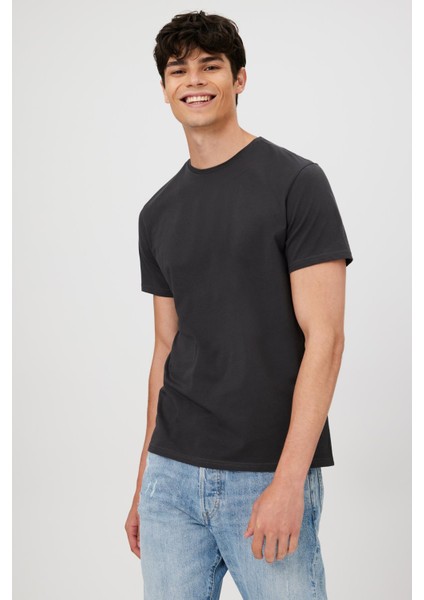 Baskılı Basıc Kısa Kol T-Shırt