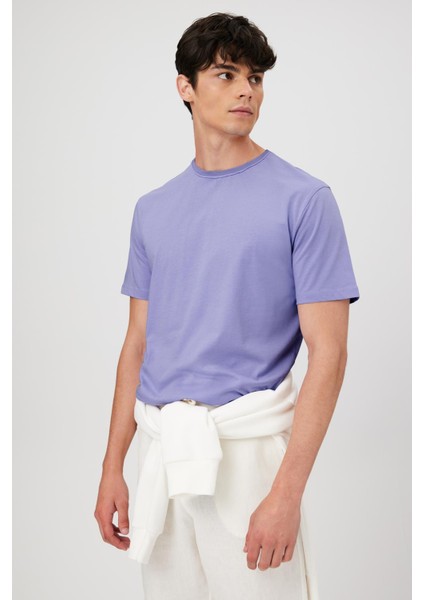 Baskılı Basıc Kısa Kol T-Shırt