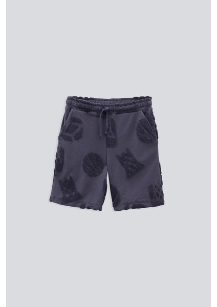 (Kids Boy) Cepli Havlu Şort