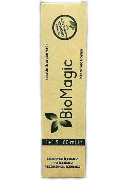 99.07 Bal Köpüğü/organik Keratin ve Arganlı Amonyaksız Saç Boyası 60 ml ve Oksidan