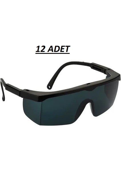 Classic Lazer Kesim Döküm Kaynak Koruma Gözlüğü 12 Adet