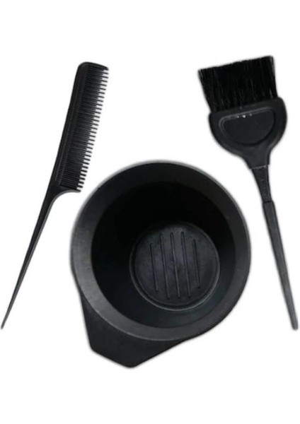 3 Parça Saç Boyama Seti