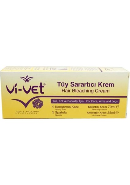 Vi-vet Tüy Sarartıcı Krem 100 ml