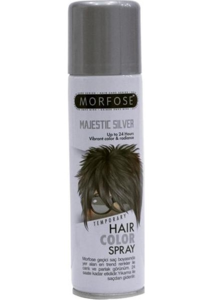 Hair Color Spray 150ML Majestic Silver Saç Spreyi