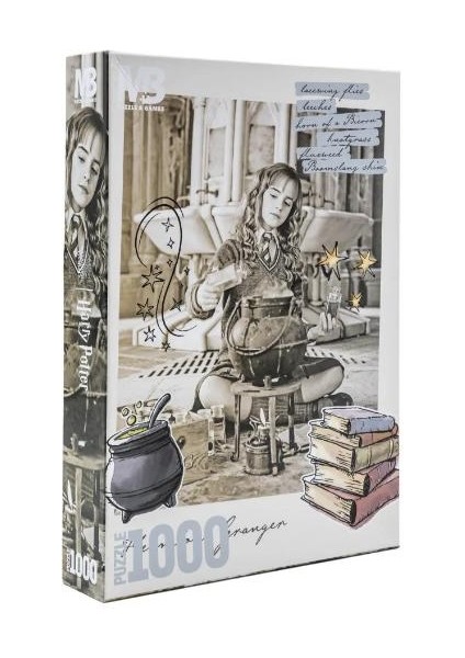 Mabbels Lisanslı Harry Potter Hermione Puzzle 1000 Prç