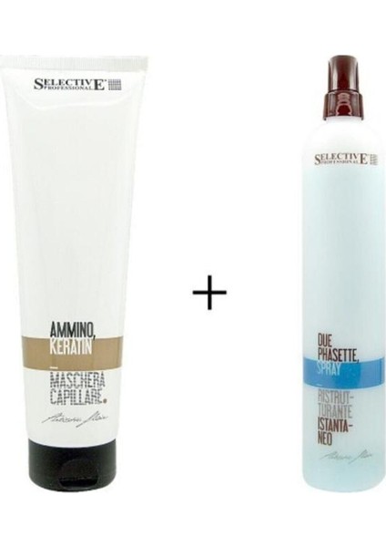Ammino Keratin Saç Maskesi 300ML. + Protek Fön Suyu 450ML. fiyatları