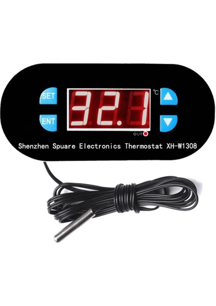 Röle Çıkışlı Dijital Termostat 12V Sıcaklık Kontrol Cihazı XH-W1308