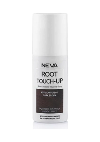 Root Touch Up Beyaz Saç Dipleri Için Anında Kapatıcı Sprey Koyu Kahverengi 75ML