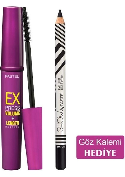 Express Volume+Lenght Mascara Kalem Set