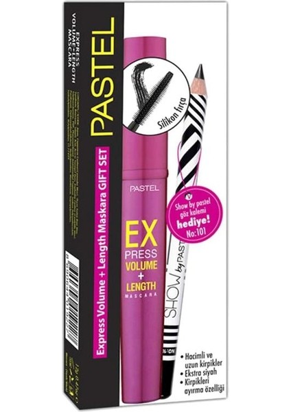 Express Volume+Lenght Mascara Kalem Set