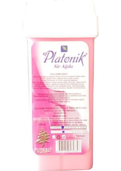 Kartuş Ağda Pembe Pudralı 100 Ml.