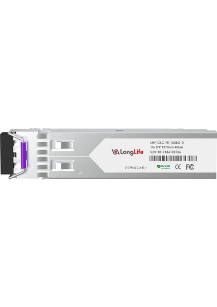 LNF-GLC-FE-100BX-D Compatible 100BASE-BX-D Sfp