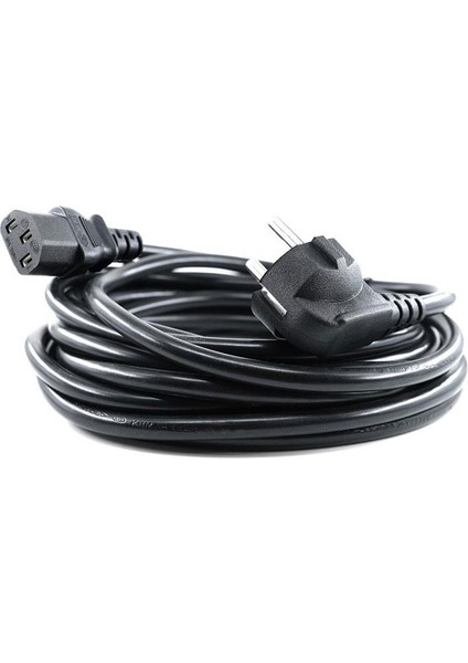 Power Kablo 3x1 C13 Bilgisayar Monitör Power Güç Kablosu 15M