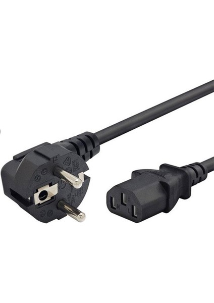 Power Kablo 3x1 C13 Bilgisayar Monitör Power Güç Kablosu 15M