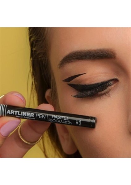 Siyah Kalem Eyeliner Profashion Artliner Pen No 01 Black