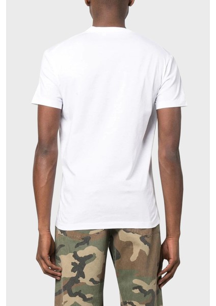 Baskılı Bisiklet Yaka % 100 Pamuk T Shirt Erkek T Shirt S71GD1250 S23009 100 modelleri