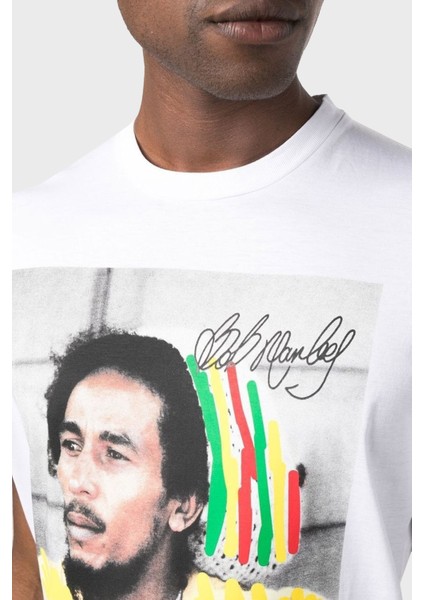 Baskılı Bisiklet Yaka % 100 Pamuk T Shirt Erkek T Shirt S71GD1250 S23009 100 fırsatları