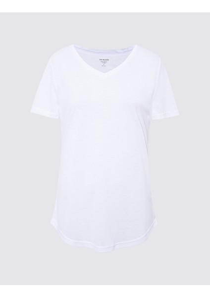 Marks & Spencer Relaxed Fit Kısa Kollu T-Shirt