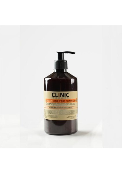 ve Hızlı Saç Uzatma Için Saf Keratinli Şampuan 500 ml