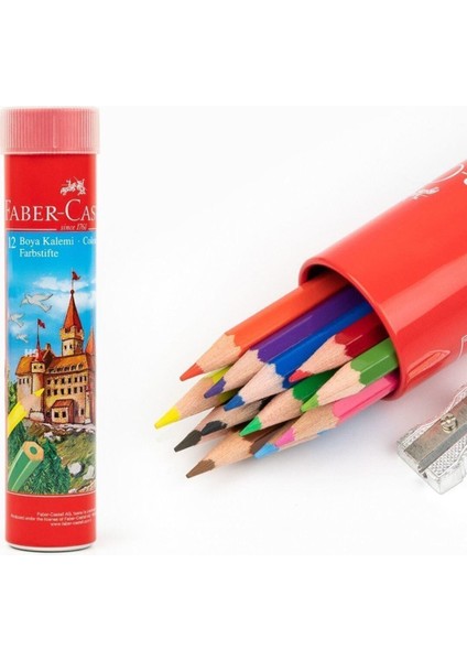 Fabercastell Kuru Boya 12 Renk Metal Tüpte