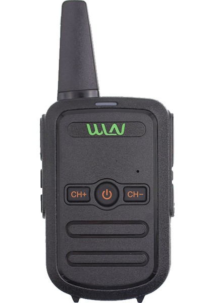 Wln KD-C51 3-5 Km 16 Kanal Tekli Telsiz Siyah Kasa Şarj Aleti Dahil