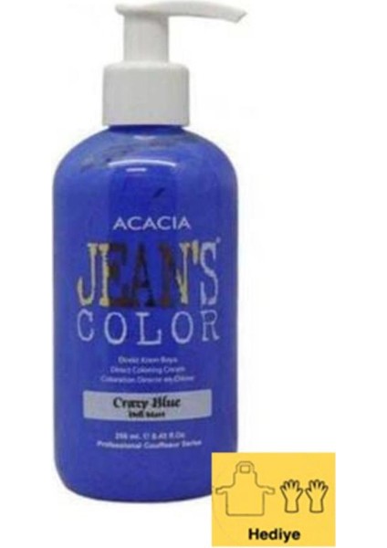 Jeans Color Deli Mavi Balyaj Şaç Boyası