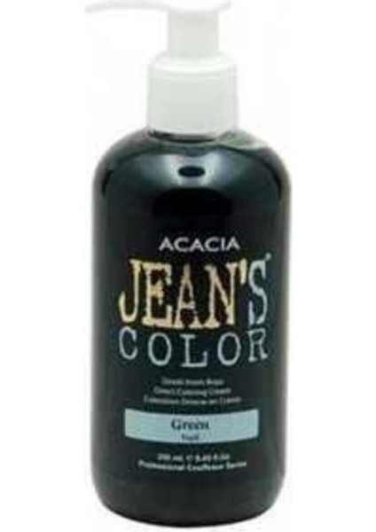 Saç Boyası - Jeans Color Saç Boyası Yeşil 250 Ml
