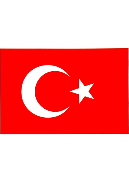 Şanlı Türk Bayrağı Sticker Türk Bayrağı Türkiye Sticker