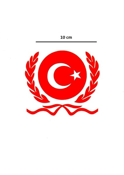 Türkiye Arma Sticker - Bayrak Sticker Türkiye Ay Yıldız fiyatları