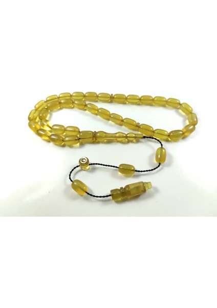 Mehmet Sancaktar Usta Işi Mühürlü Rengin Zirvesi Bir Sıkma Kehribar