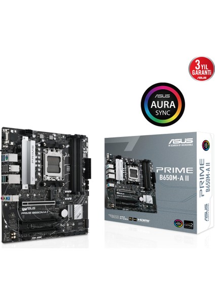 Prime B650M-A Ii Amd B650 6400 Ddr5 Am5 Matx (Prime B650M-A Ii)