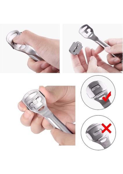 Ayak Taban Raspa Seti Solingen Profesyonel fırsatları