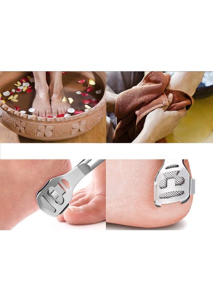 Ayak Taban Raspa Seti Solingen Profesyonel modelleri