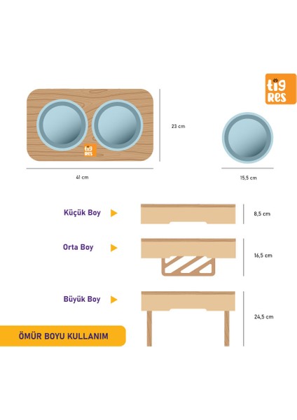 Stuff Ayarlanabilir 2li Mama Kabı fiyatları