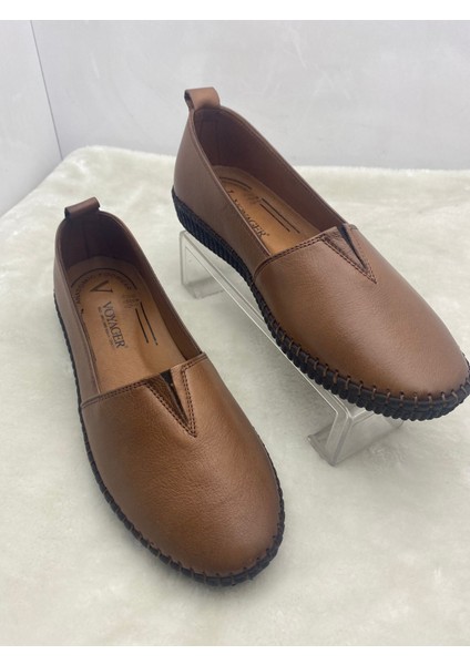 7233-1 Taba Yumuşak Deri Kadın Günlük Ayakkabı - Taba - 37 - ST02124-TABA-37 modelleri