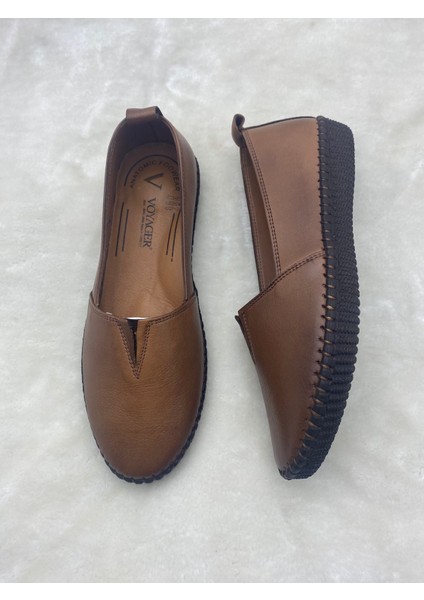 7233-1 Taba Yumuşak Deri Kadın Günlük Ayakkabı - Taba - 37 - ST02124-TABA-37 indirimleri