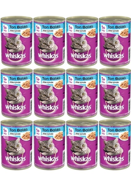 Ton Balıklı Kedi Konservesi 12X400GR