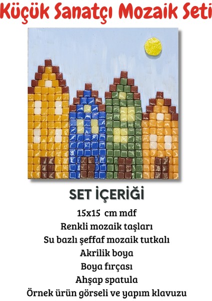 Çocuk Mozaik Seti-Dikkat ve El Becerisi Geliştirici Sanatsal Eğitici Oyuncak Unicorn/pony fiyatları