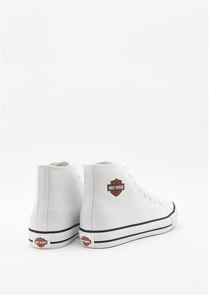 Harley Davidson 023Z100162 White Kadın Sneaker