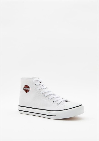 Harley Davidson 023Z100162 White Kadın Sneaker