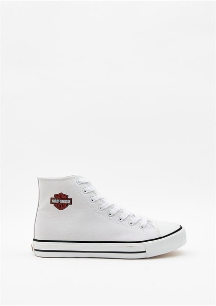 023M100382 Pittsburgh Plain White Erkek Sneaker