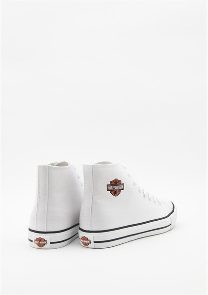 023M100382 Pittsburgh Plain White Erkek Sneaker