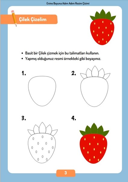 Çocuklar İçin Adım Adım Resim Yapımı Kitap Seti (2 Kitap)