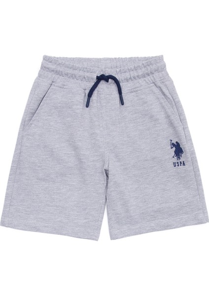 Lastikli Bel Standart Gri Melanj Erkek Çocuk Şort PAREIY023 fiyatları