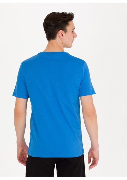 Bisiklet Yaka Saks Erkek T-Shirt ONZA indirimleri