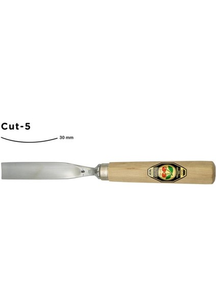 Düz Oluklu Ağız Oyma Iskarpelası Cut5 - 30MM fiyatları