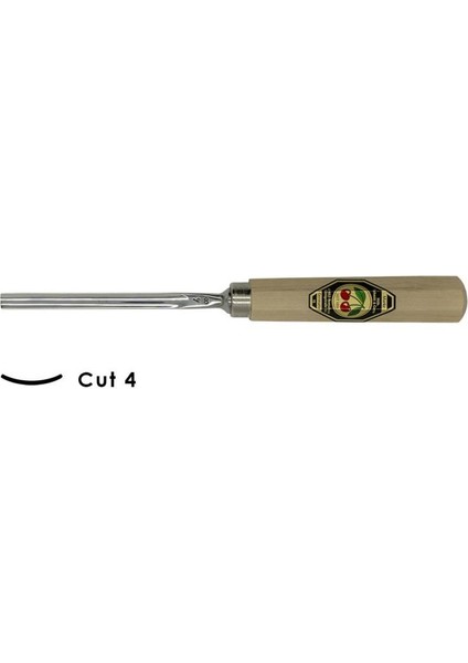Düz Oluklu Ağız Oyma Iskarpelası Cut4 - 8mm fiyatları