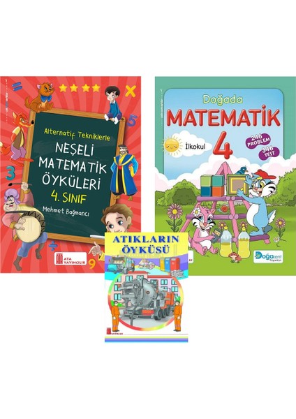 4. Sınıf Neşeli Matematik Öyküleri + Doğada Matematik