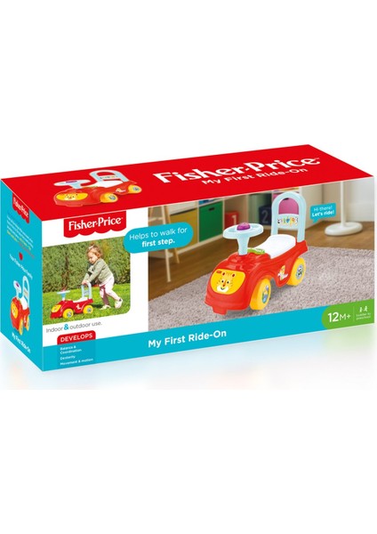 1801 Fisher Price Ilk Arabam -Dolu